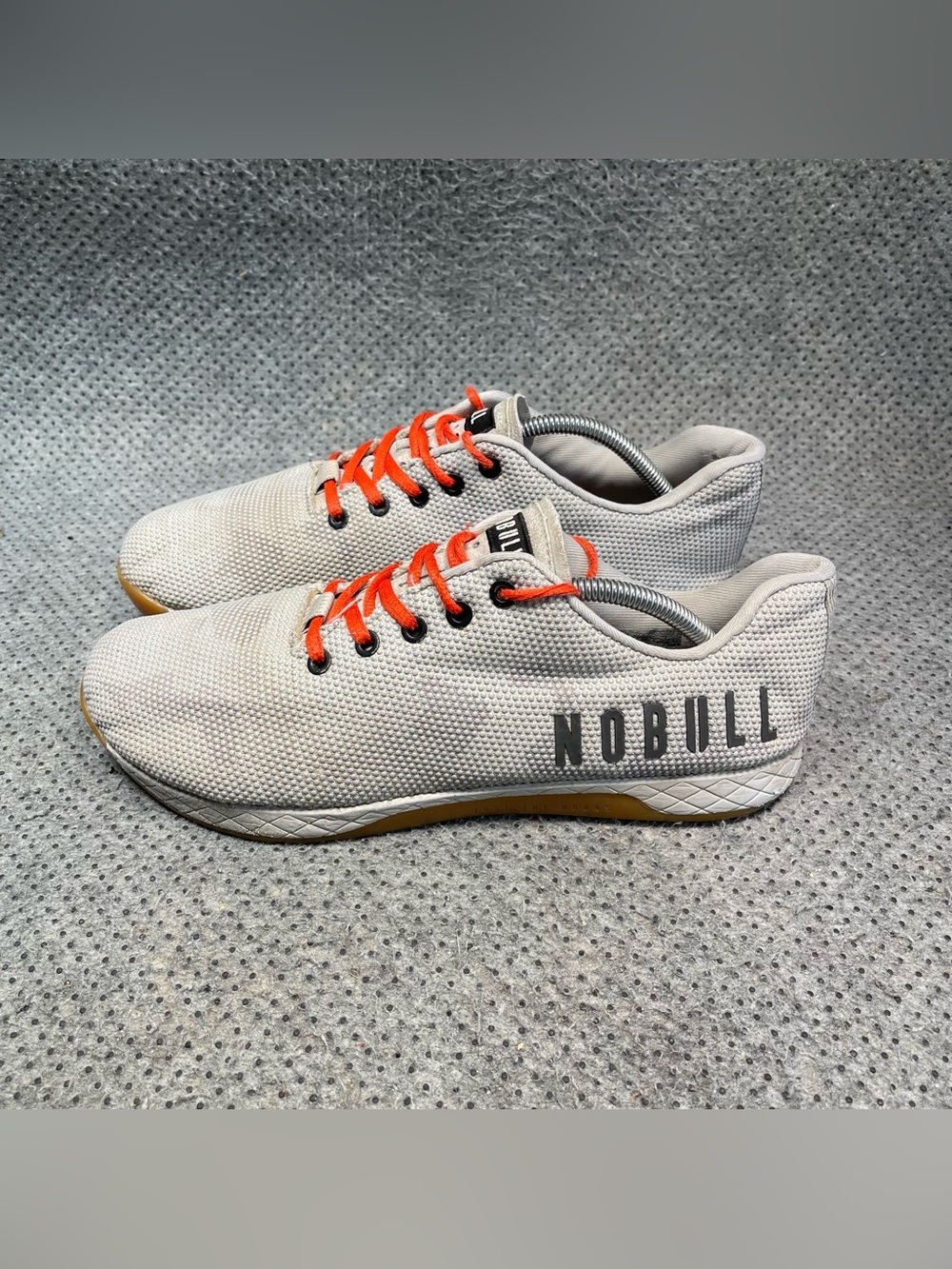 NOBULL SuperFabric Training Grey Camo Shoes No Insoles Size 11 Men’s